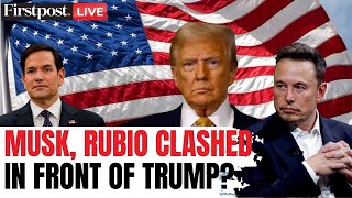 Musk Rubio Clash LIVE: Elon Musk, Rubio Fought over Job Cuts? Trump Denies Report | N18G