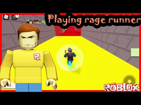 Playing Rage Runner!!!!! #Roblox #Rage