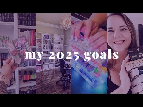 MY 2025 GOALS AS A WRITER 📖✨ writing, community, health, joy