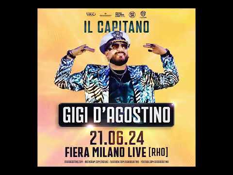 GIGI D'AGOSTINO 21 GIUGNO 2024 MILANO FIERA DI RHO @gigidagostino @gigidag @LUCANOISE