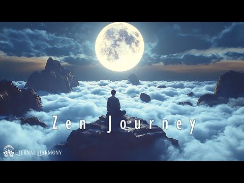 Zen Journey | 528Hz Tranquility Music | Embrace Full Moon Energy & Cleanse Your Aura