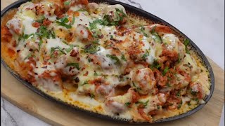 Chicken Cheese boti recipe by Sky kitchen Easy quick #sizzler recipes #youtube #youtubevideo