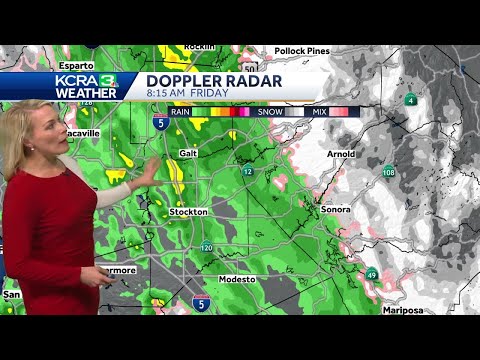 Northern California Winter Storm Forecast | March 14 at 8 a.m.