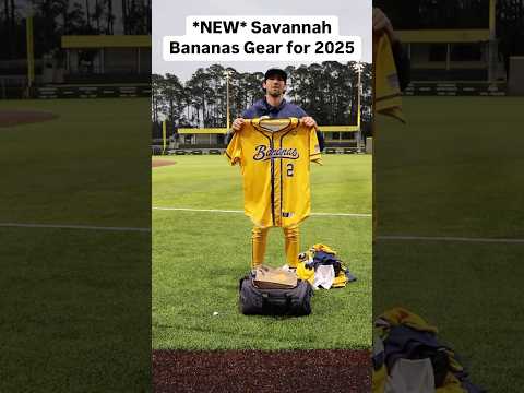 Savannah Banana 2025 Gear Opening #fyp