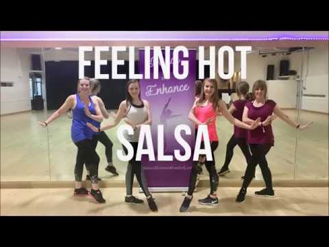 Salsa Dance Fitness Routine - Don Omar 'Feeling Hot' || Dance 2 Enhance