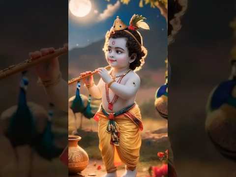 Mithi mithi muruli bajade mere mohan 🙏#shots #viralshort #trending #krishna #govind #kanhaiya