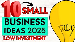 10 Small Business Ideas to Start a Business with Low Investment in 2025