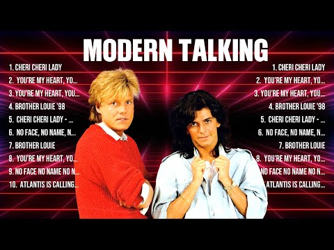 Modern Talking Greatest Hits 2024   Pop Music Mix   Top 10 Hits Of All Time