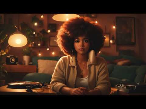 Afro Lofi Girl - "Cozy Vinyl Record Session 🎶"lofi hip hop radio 💤 - beats to sleep/chill to 2023