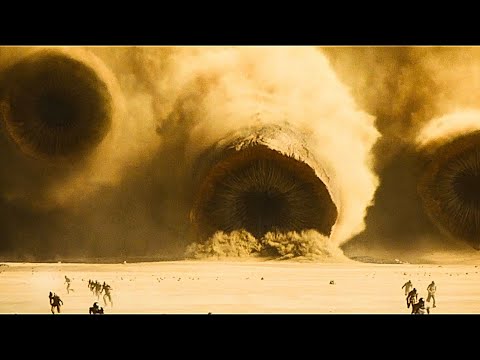 Dune - Sandworm Riding #Dune #sandworm