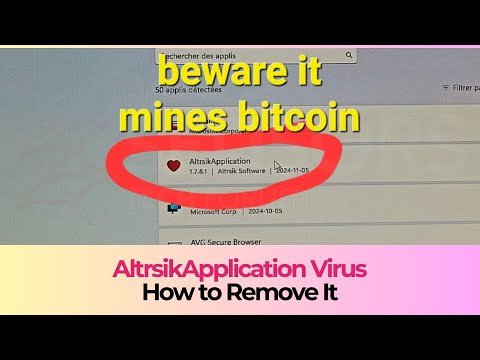 AltrisikApplication Trojan App Removal [Crypto Miner Virus]