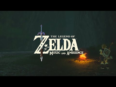 It's okay, calm down... Relaxing Zelda Music in the Forest w/ Campfire Ambience