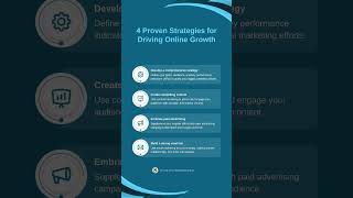 4 proven strategies for driving online growth #onlinegrowth #strategy #online #business #growth