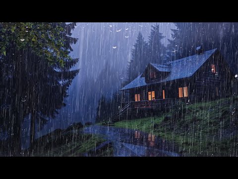 Heavy Rain To Sleep Immediately - Let The Sound Of Rain Wash Away Your Sadness Tonight - ASMR