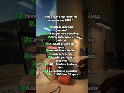 🚀 Master these top 10 programming languages in 2024 and elevate your tech career! 📈💡 #techskills