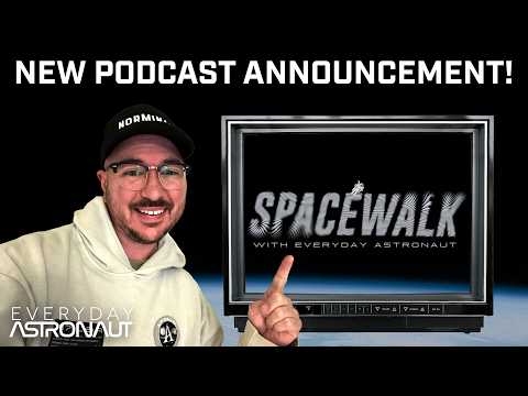 ANNOUNCEMENT! I have a new podcast!!! #Spacewalkpodcast