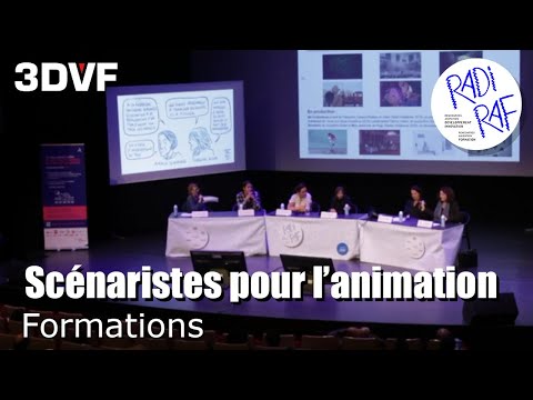 Formation des scénaristes pour l’industrie de l’animation [RADI-RAF 2023]