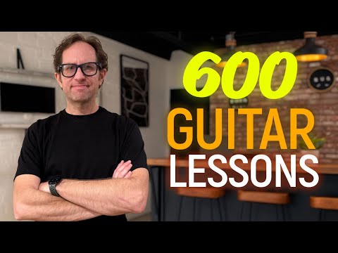 I just completed my 600th in-depth guitar lesson. What's next?