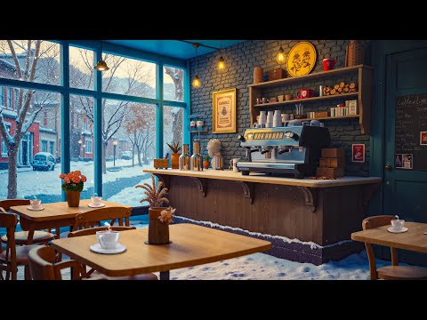 Peaceful Winter ❄ Daily Lofi Music at Lofi Coffee ☕ Lo-fi Hip Hop Chill Mix for Study/Relax/Work 🎵