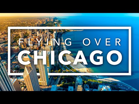 Downtown Chicago Timelapse & Aerial Drone (Electronic Focus/Study Music) — 4K UHD