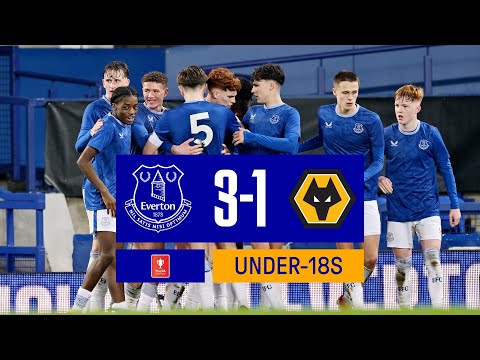 Under-18s march on in Youth Cup! | Everton 3-1 Wolves