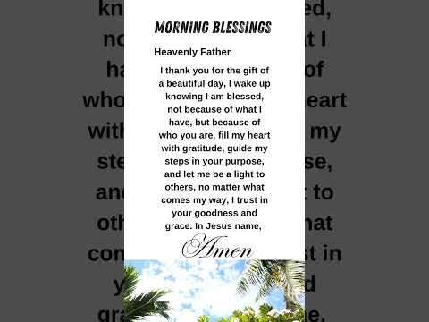 A Powerful Prayer To Start Your Day #morningprayer #God #bible #shorts