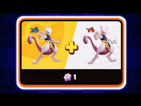 Pay 1 Gems to get Mewtwo Holowear - Pokémon Unite