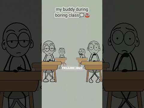 My buddy during boring class 💩😁#animation #memes #animationmeme #cartoon #rico #youtubeshorts