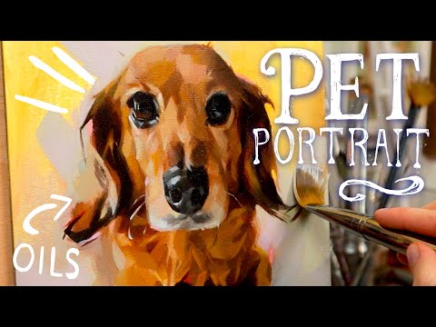 let's Paint a Pet Portrait Christmas gift!