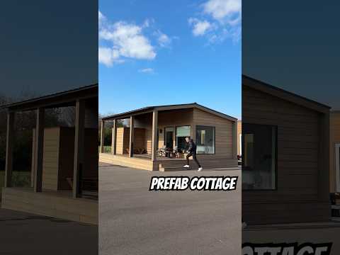 Touring a Custom Prefab Home with Cottage Style #hometour #tinyhouse #prefabhouse