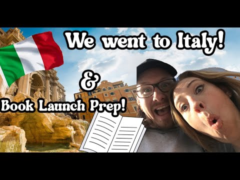 Book Launch Prep & Romantic Italy Vacation!