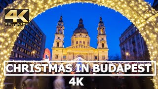 Christmas in Budapest 4K