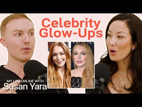 Inside Celebrity Glow-Ups: Lindsay Lohan, Christina Aguilera, & More! | My Life Online Podcast