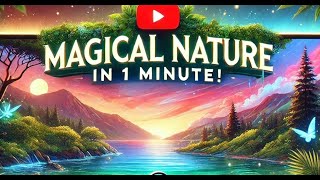 One Minute of Pure Magical Nature- Most Interesting Places by #capturedoncamerake