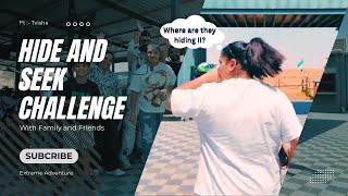 Hide & Seek Game || Tvisha Vlog || At Desert Xtreme Adventures