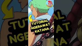 Zoro Ngerawat Pedang #anime #reviewanime #onepiece