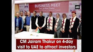 CM Jairam Thakur on 4-day visit to UAE to attract investors