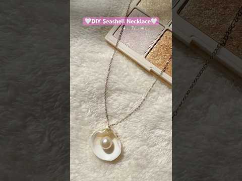 Diy Seashell Necklace 🤍