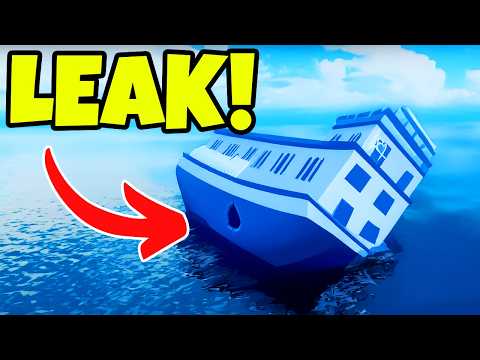 Surviving SINKING SHIPS IN ENGINE ROOM! | Roblox Simulator