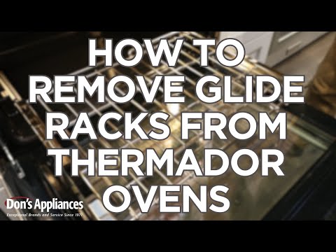 How to Remove and Place Glide Racks in Thermador Ovens