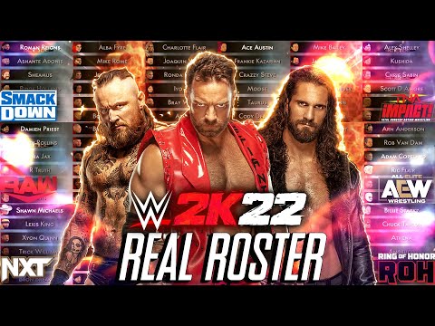 WR2D 2K22 Real Roster 2023 By Demon Knight and Anakin Released!