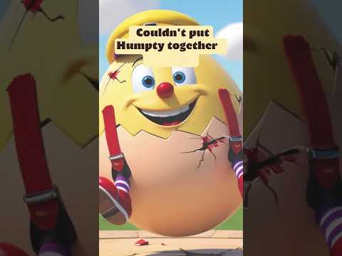 Humpty Dumpty Sat on a Wall, #shorts #ytshorts