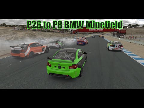 P26 to P8 in the new BMW M2 CSL Week 13 BMW M Power Tour at Leguna Seca