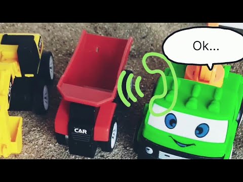 DIY toy vehicles repairing road | bridge making | police car, bus, jcb, bulldozer, mini tractor