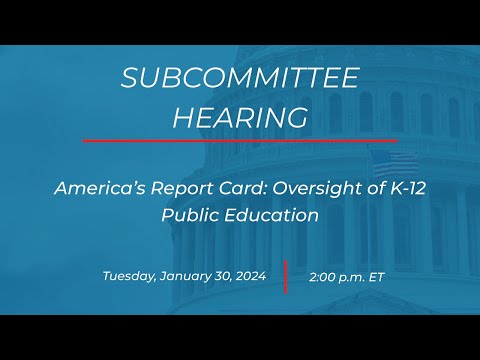 Subcommittee on Health Care and Financial Services Hearing