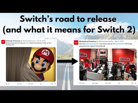 Switch's reveal to release