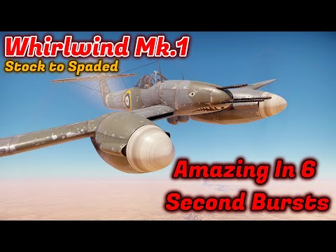 Whirlwind Mk.1 - Stock to Spaded - Should You Grind/Spade It? Great Cannons; No Ammo [War Thunder]