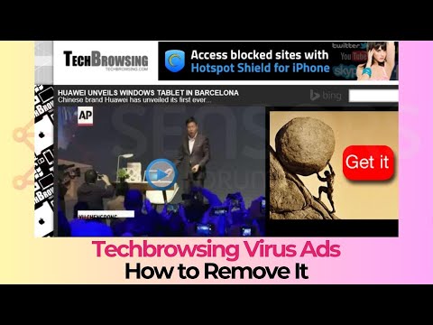 Techbrowsing Malware -  How to Remove It [Solved]