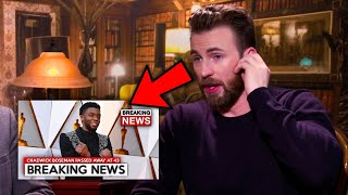 Celebrities Reacting To Chadwick Boseman Passing Away (ft. Chris Evans, Brie Larson, Chris Pratt)