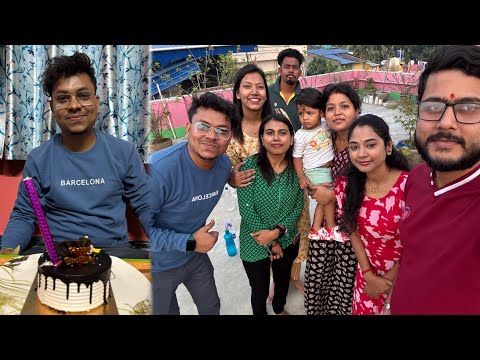 Subhankar এর birthday celebration 🥳 অনেকদিন পর সব বন্ধুরা মিলে দারুণ মজা করলাম😍